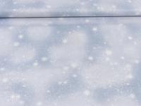 Woodland Friends Schnee Snow hellblau - von Quilting Treasures